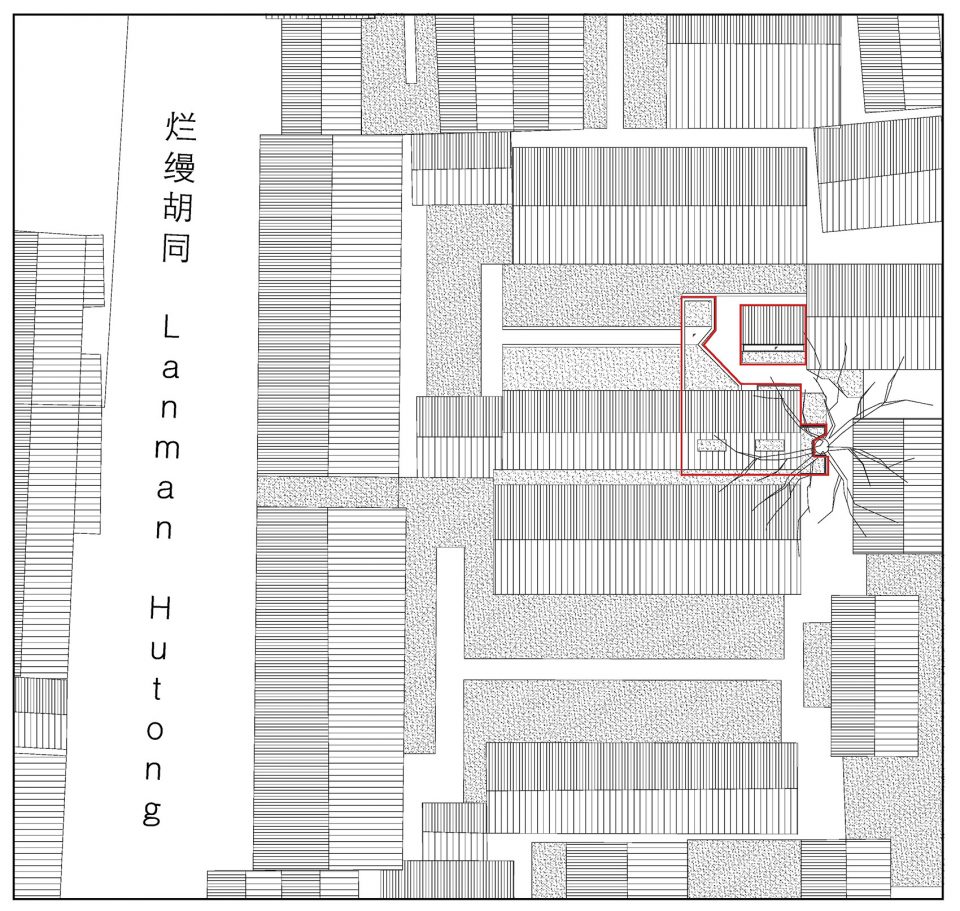 No.66 Lanman Hutong Renovation By BWAO