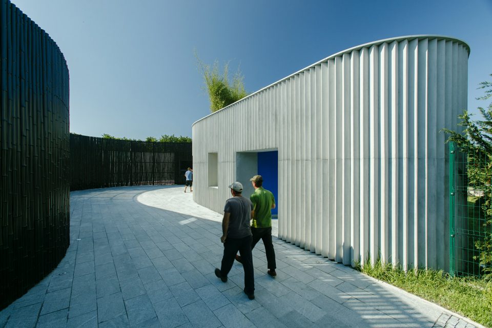 Visitor center for Architectural miniatures park by Laboratory of architecture 3