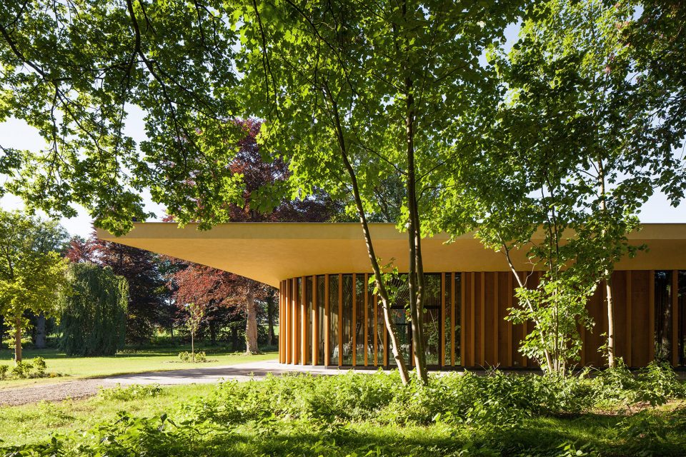 St Gerlach pavilion and manor farm Photo by Mecanoo architecten