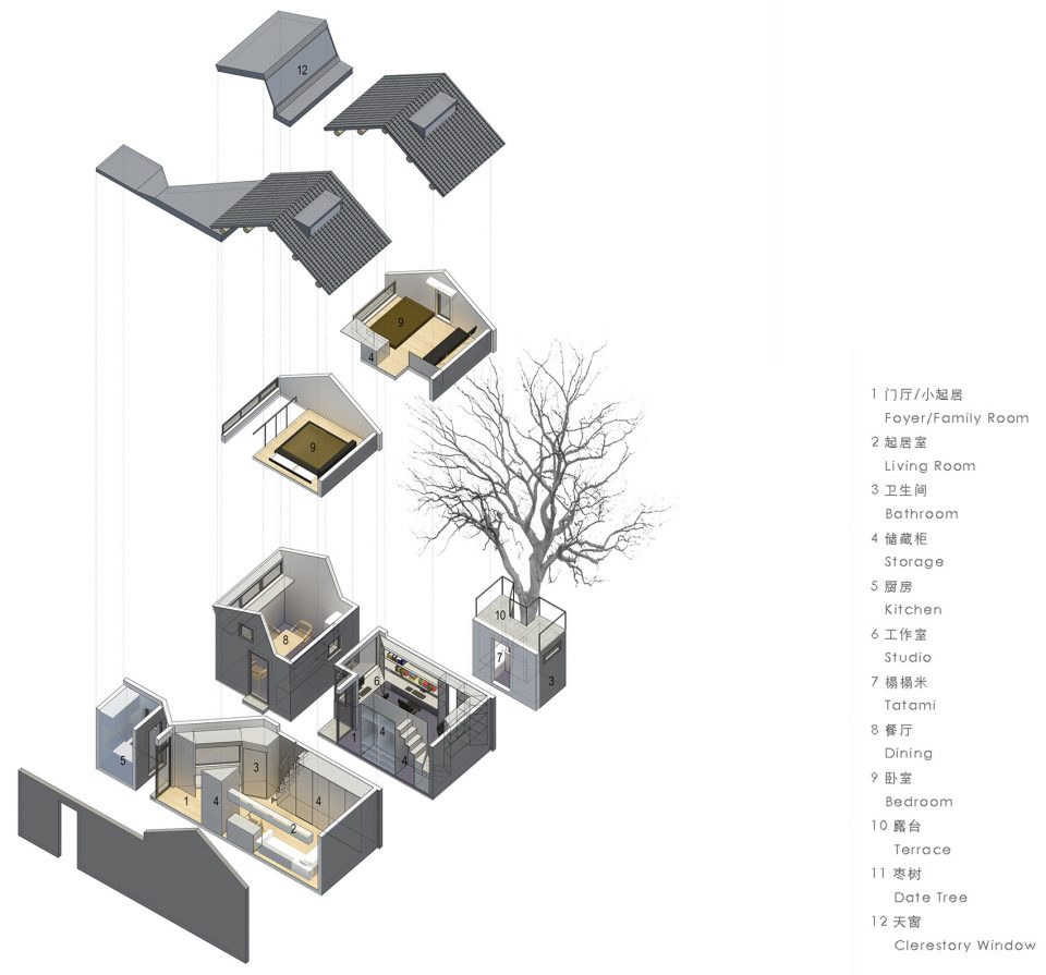 No.66 Lanman Hutong Renovation By BWAO