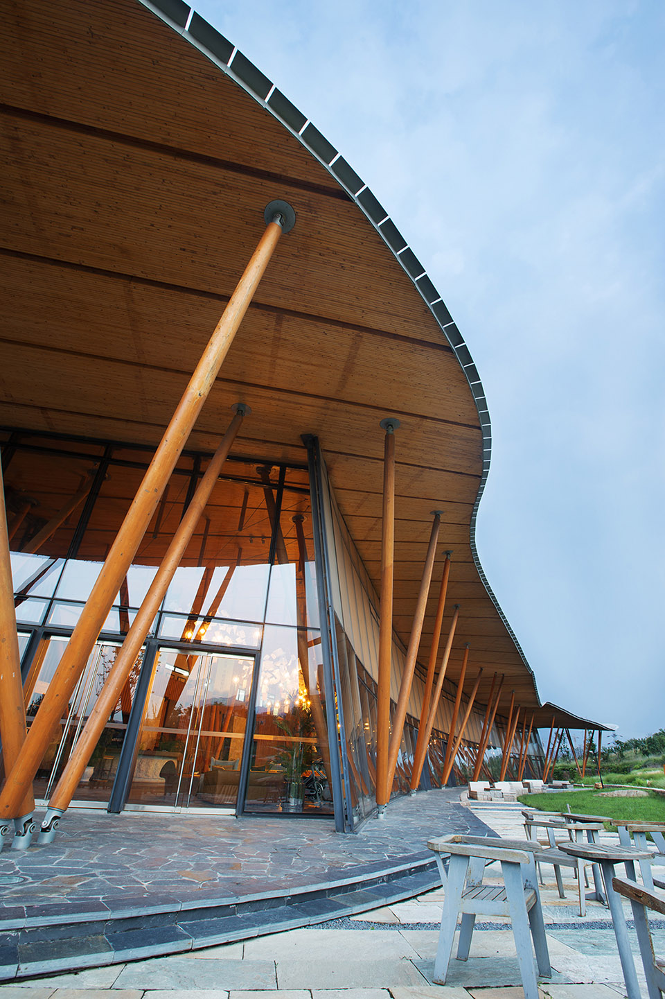 Vance Tsing Tao Pearl Hill Visitor Center By Bohlin Cywinski Jackson