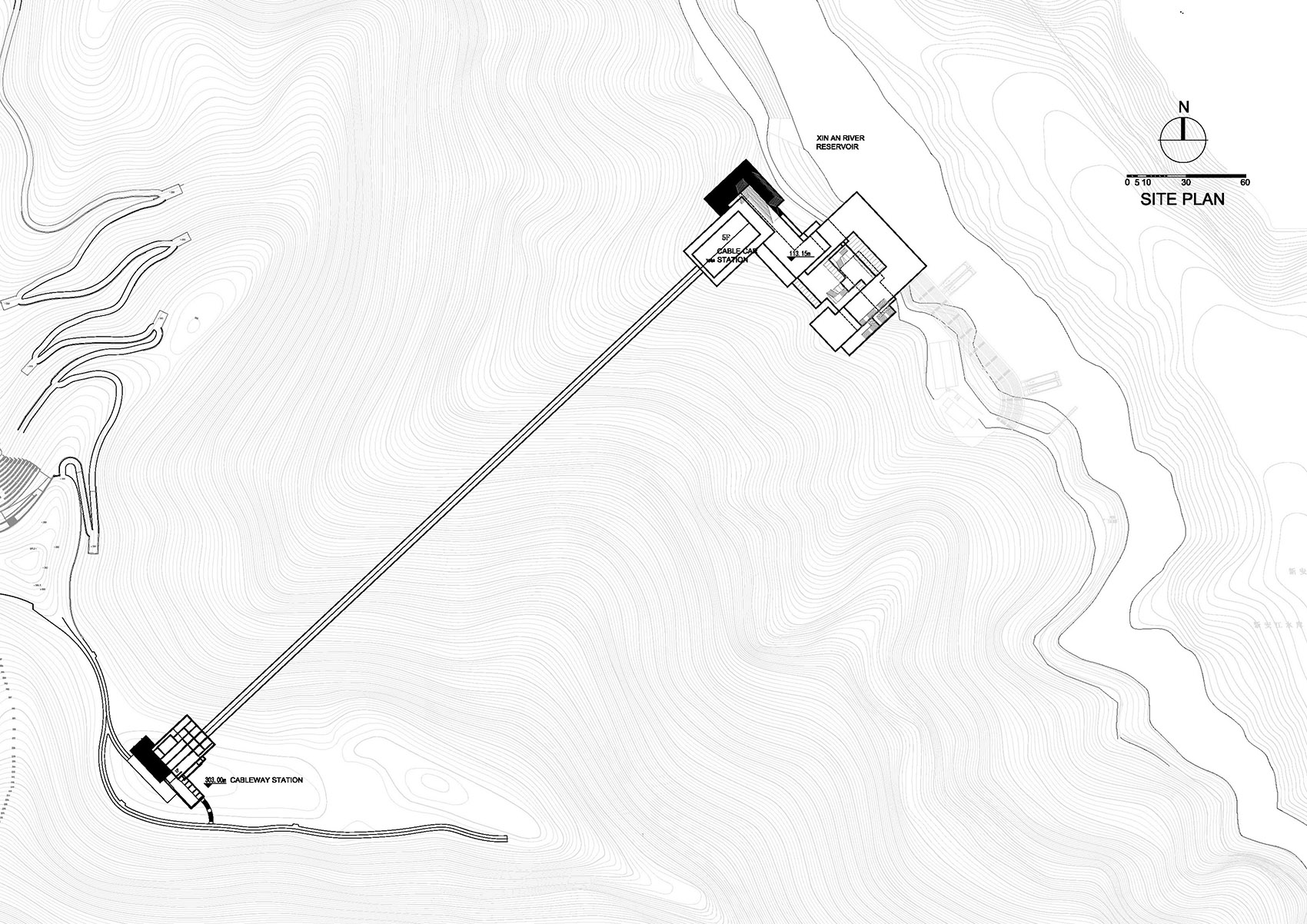 Emergent Structural Geometry Qiandao Lake Cable Car Station by Archi