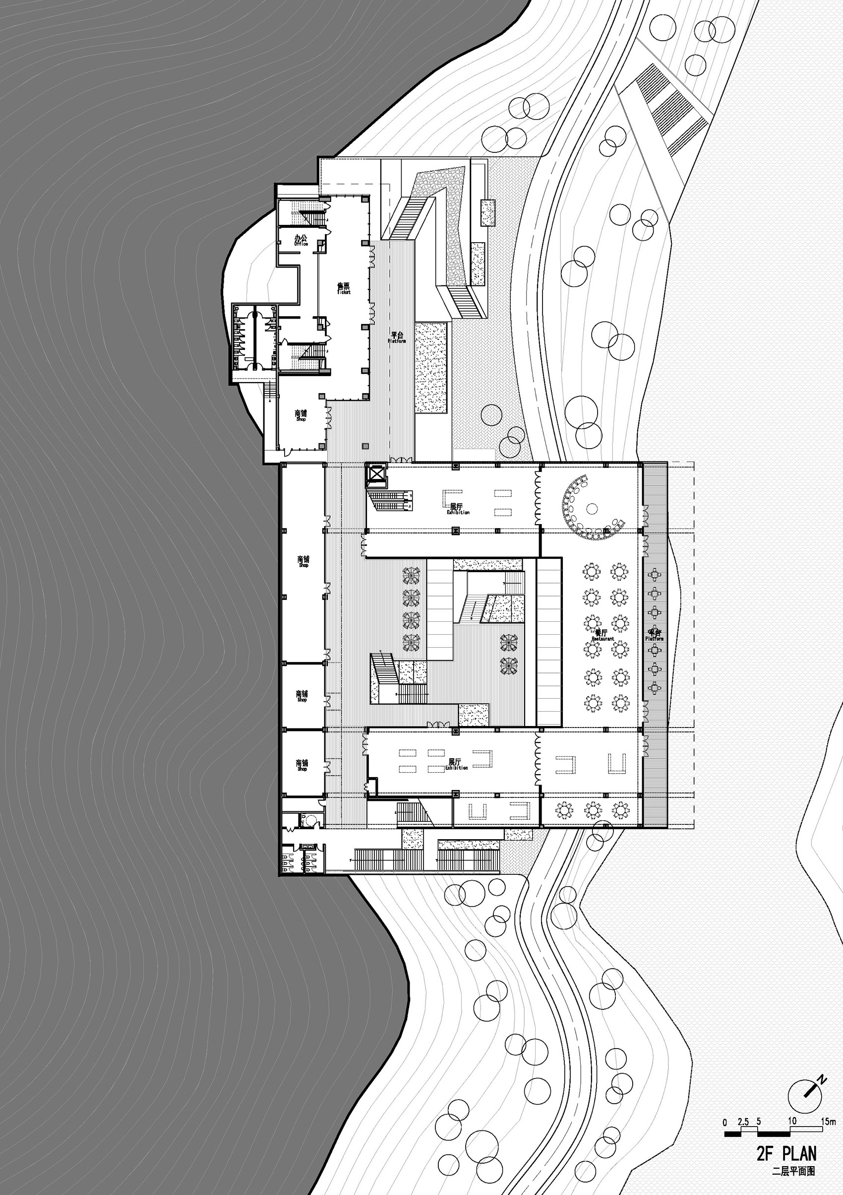Emergent Structural Geometry Qiandao Lake Cable Car Station by Archi