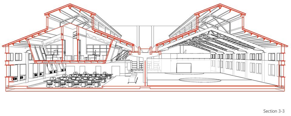 Transformation of industrial building 8 in Shanghai By DUTStudio