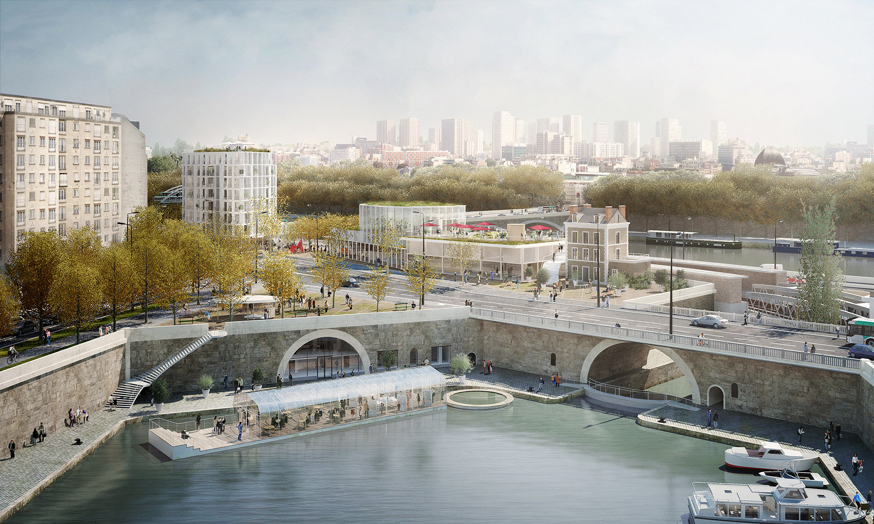 l’atelier de l’arsenal Place Mazas Réinventer la Seine by SOIL