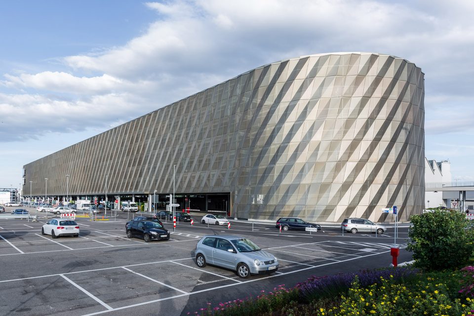 Stuttgart Airport Bus Terminal with Parking Garage P14 By wulf architekten