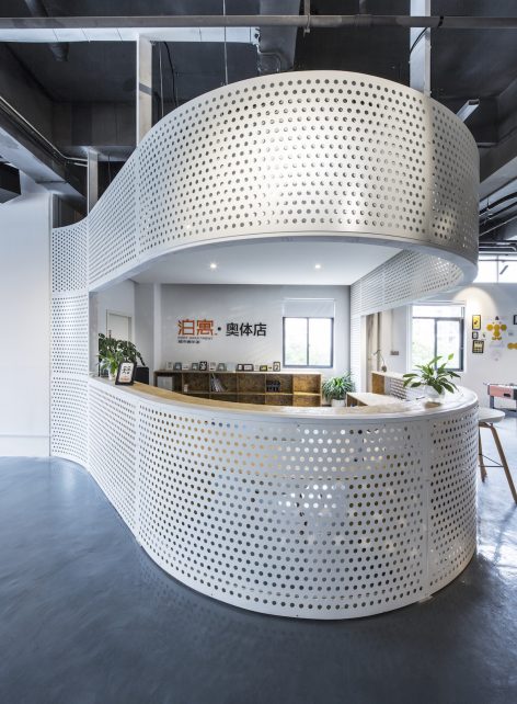 Public Area of Port Apartment in Fuzhou By MAT Office