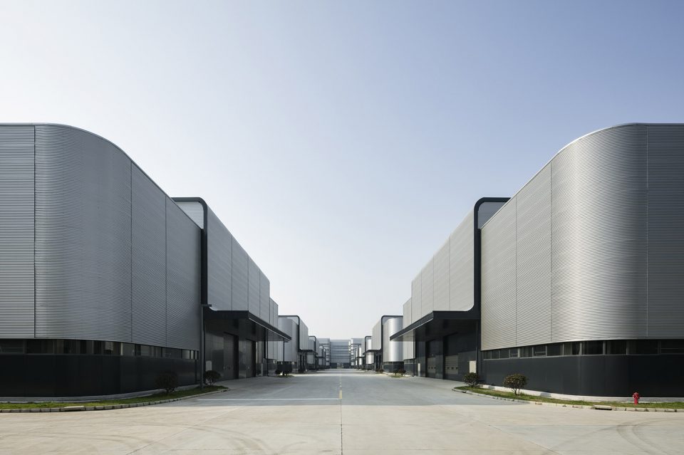 gmp completes the facade design for production halls in Lingang By gmp