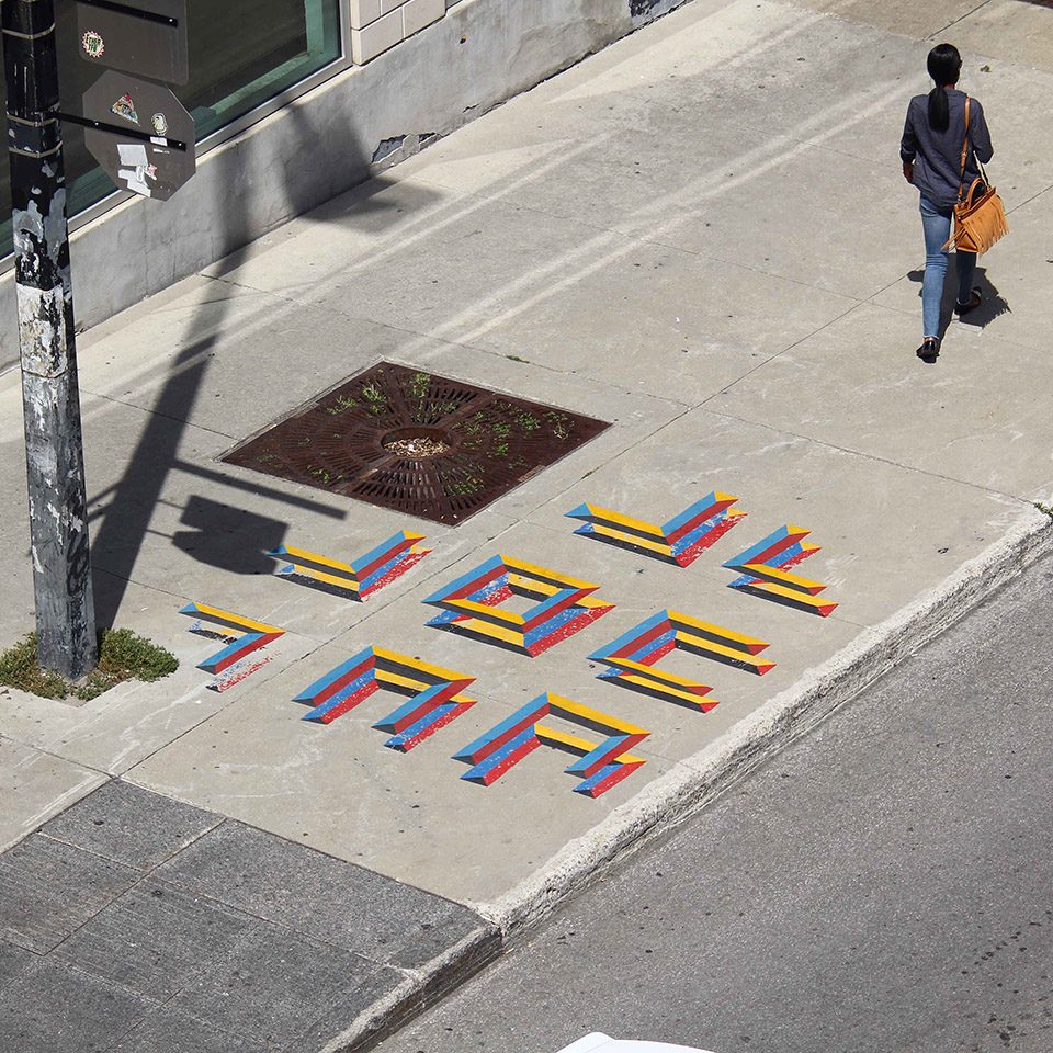 Ground Paintings By Mathieu Connery