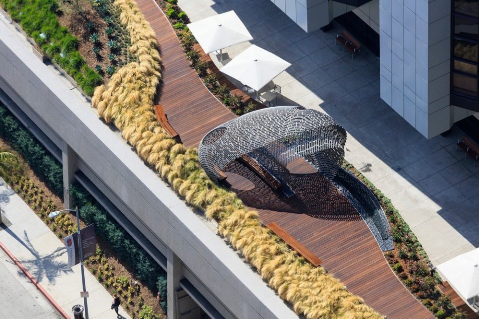 Healing Gardens for Cedars Sinai Medical Center By AHBE Landscape Architects