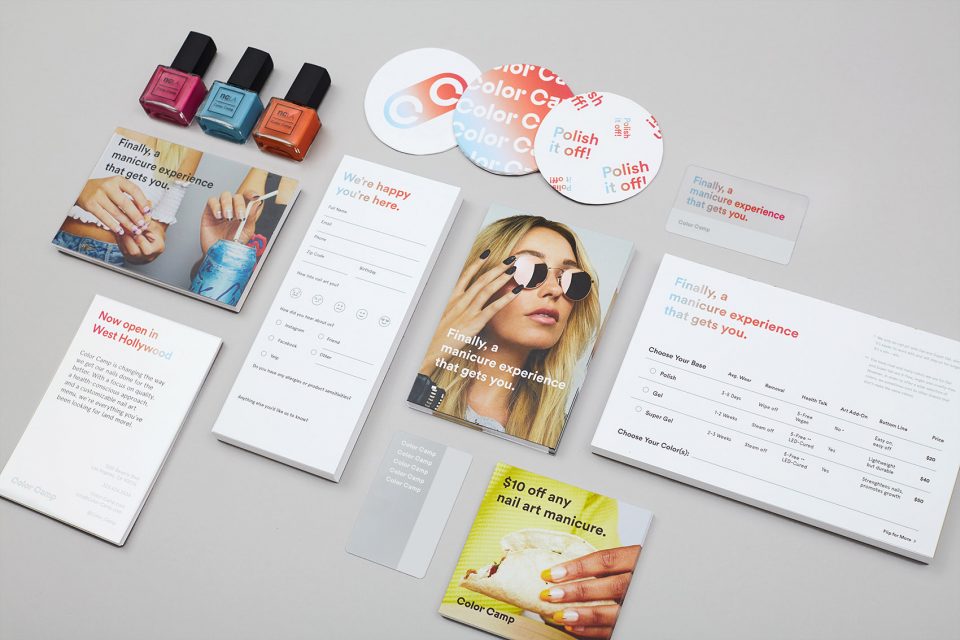 Color Camp manicure bar by Weekday Studio