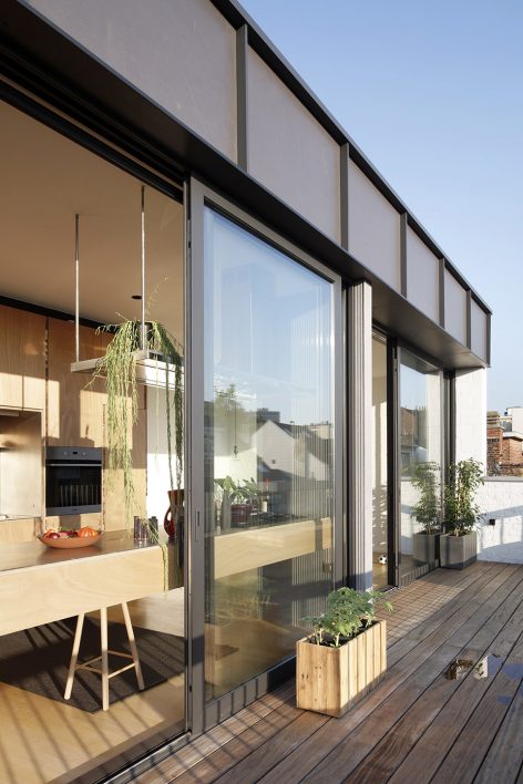 Lincoln Roof Extension in Brussels By Notan Office 1