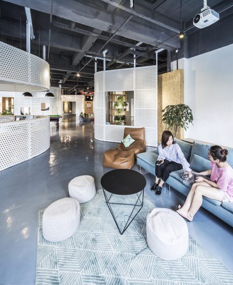 Public Area of Port Apartment in Fuzhou By MAT Office