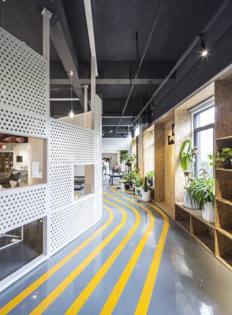 Public Area of Port Apartment in Fuzhou By MAT Office