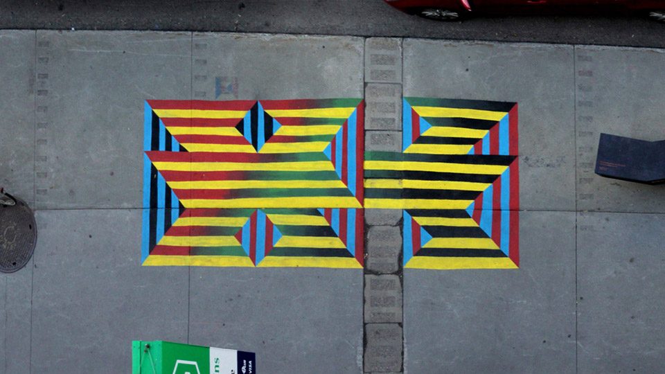 Ground Paintings By Mathieu Connery