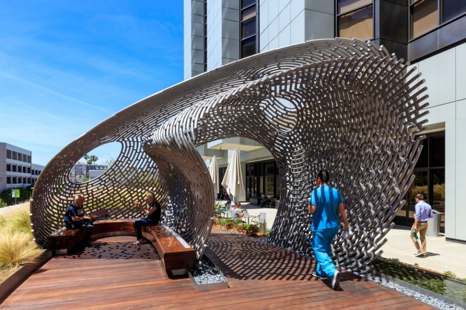 Healing Gardens for Cedars Sinai Medical Center By AHBE Landscape Architects