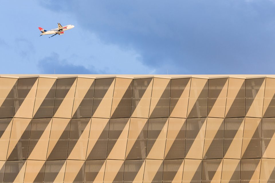Stuttgart Airport Bus Terminal with Parking Garage P14 By wulf architekten
