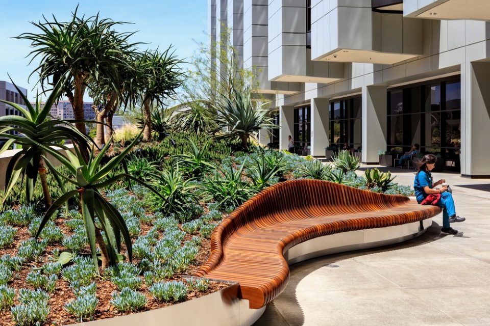 Healing Gardens for Cedars Sinai Medical Center By AHBE Landscape Architects