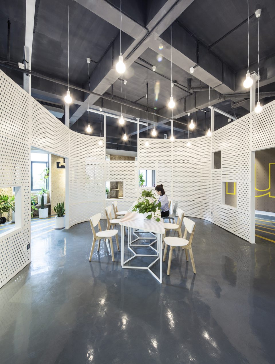 Public Area of Port Apartment in Fuzhou By MAT Office
