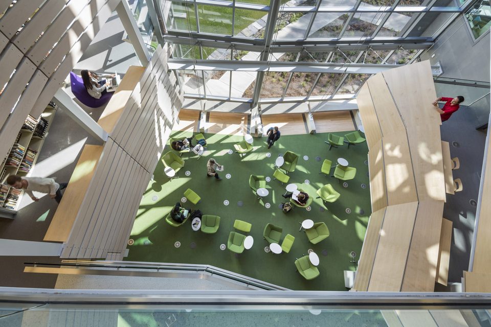 Sawyer Library by Bohlin Cywinski Jackson
