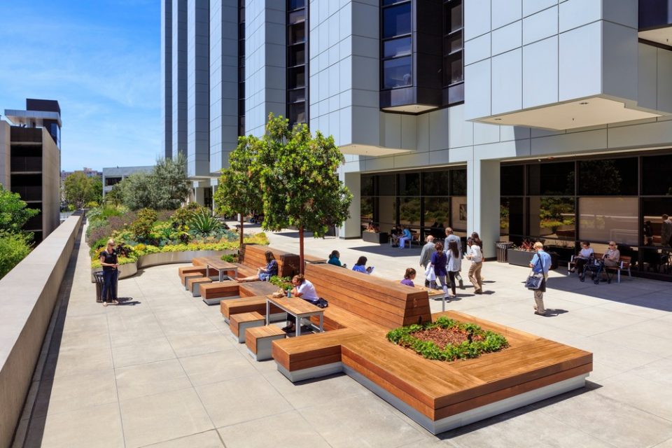 Healing Gardens for Cedars Sinai Medical Center By AHBE Landscape Architects