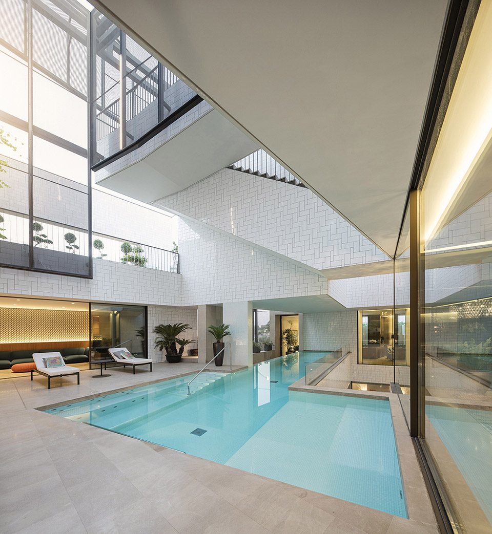 Three Gardens House By AGi architects