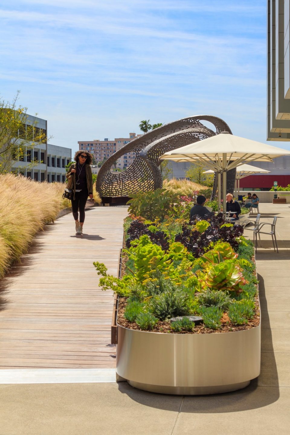 Healing Gardens for Cedars Sinai Medical Center By AHBE Landscape Architects