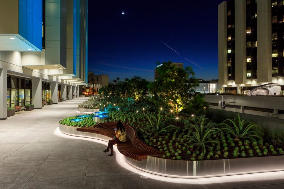 Healing Gardens for Cedars Sinai Medical Center By AHBE Landscape Architects