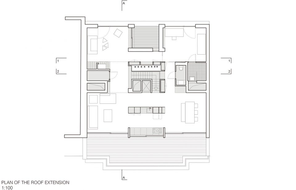 Lincoln Roof Extension in Brussels By Notan Office 1