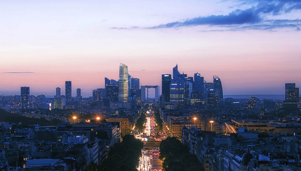 vue arc triomphe
