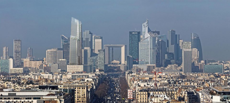 vue arc triomphezoom jour