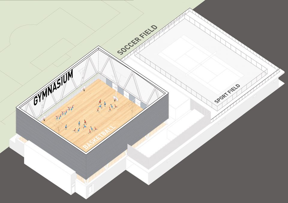 Kaohsiung American School Athletic Complex By MAYU architects