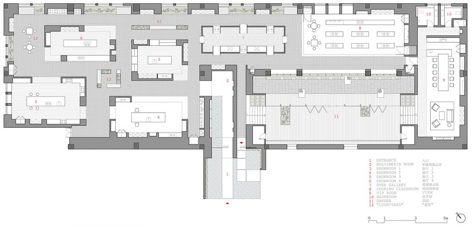 The Culinary Village Arda Showroom By LUKSTUDIO