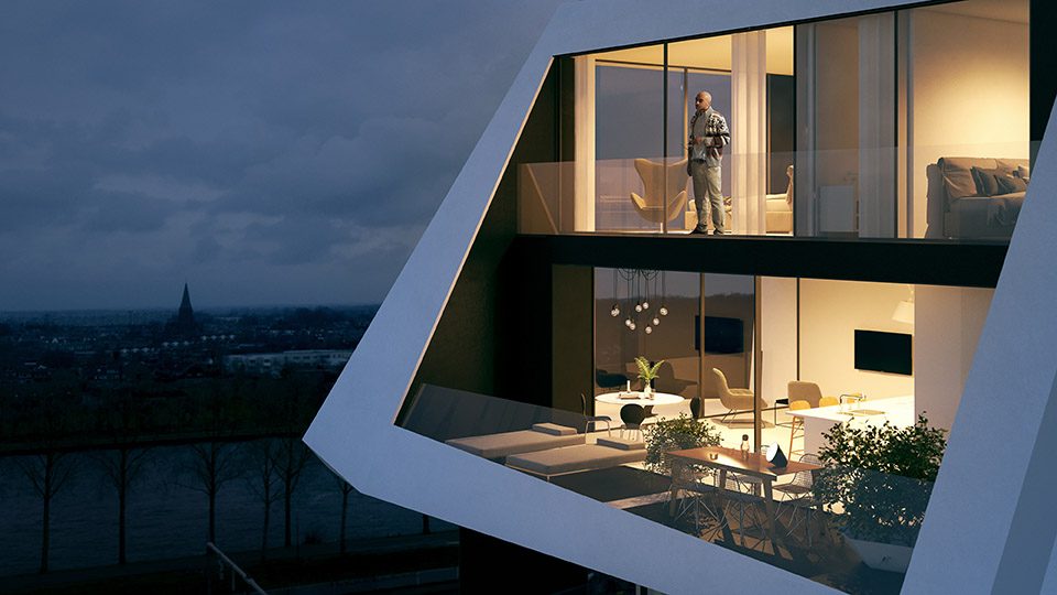 环形塔概念设计荷兰peterpichlerarchitecture