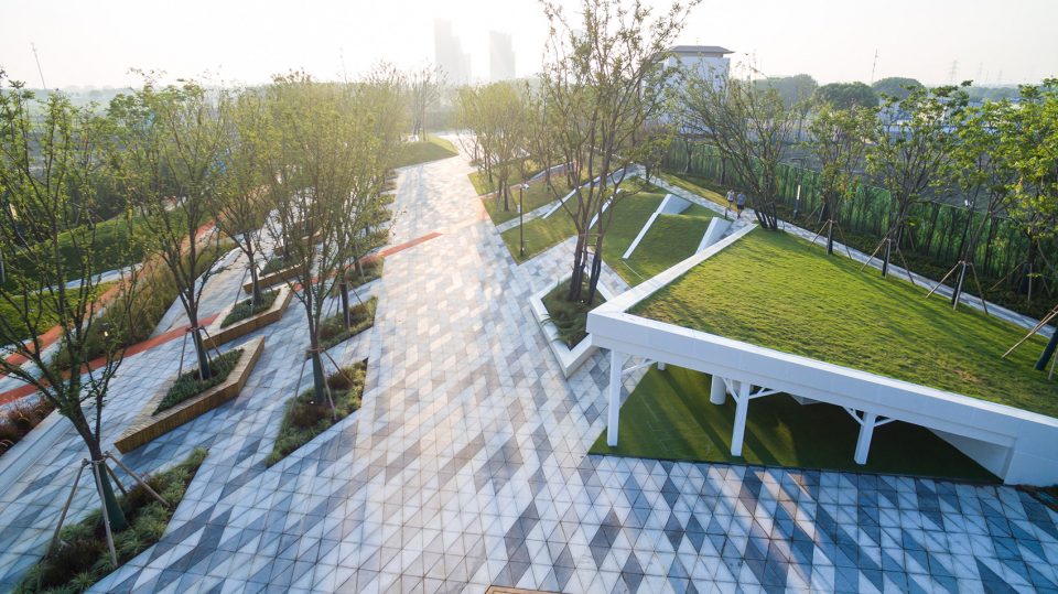 水之韵律 万科公园大道 DH景观设计
