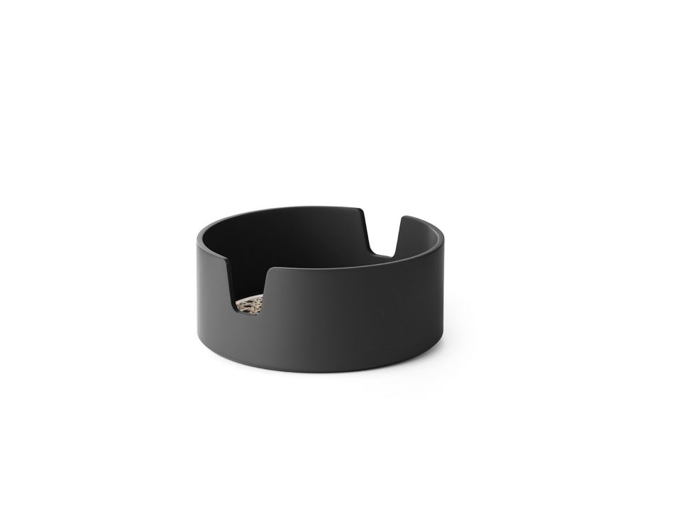 Normann Copenhagen Salon Tray Ø20 Black 1
