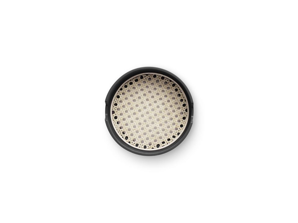 Normann Copenhagen Salon Tray Ø20 Black 2