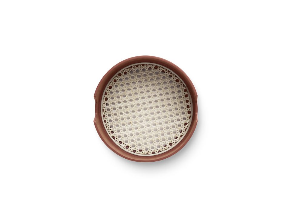 Normann Copenhagen Salon Tray Ø24 Rust 2