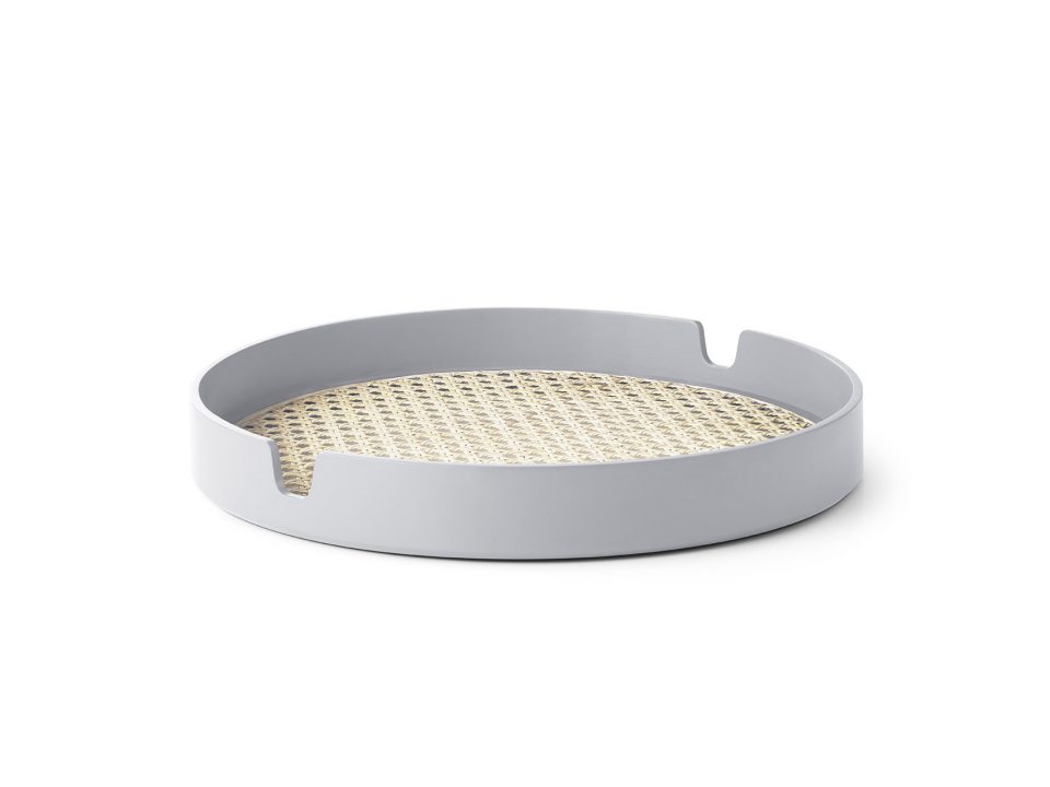 Normann Copenhagen Salon Tray Ø35 Grey 1