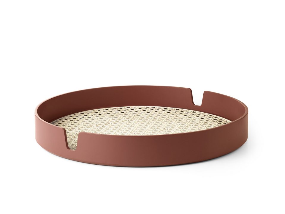 Normann Copenhagen Salon Tray Ø40 Rust 1