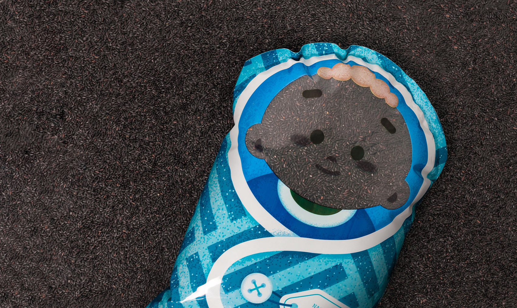 GIMME A HUG – Package design for rice series by RONG Design - 谷德设计网