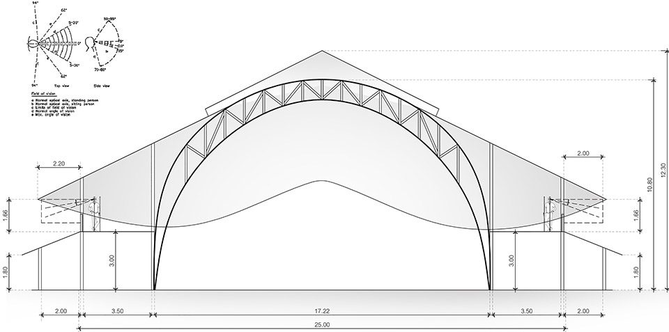 Bamboo Sports Hall by Chiangmai Life Architect drawing0A 7