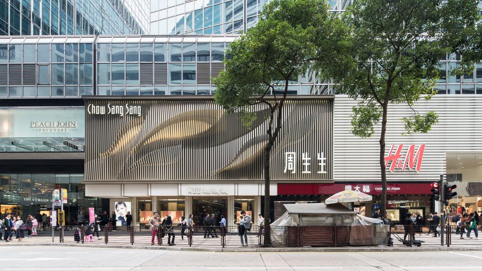 Chow Sang Sang Jewellery Shopfront by PLY Union 1
