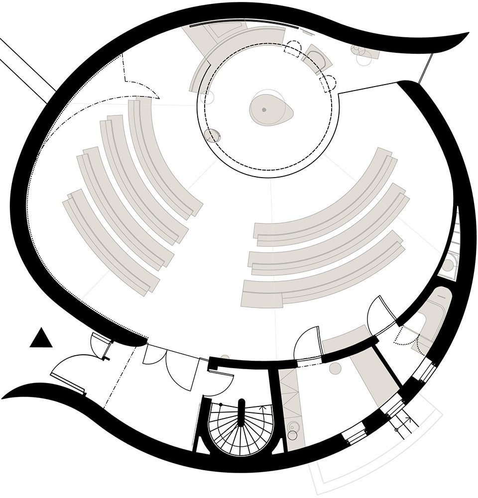 Church of St. Wenceslas z drawing ground floor