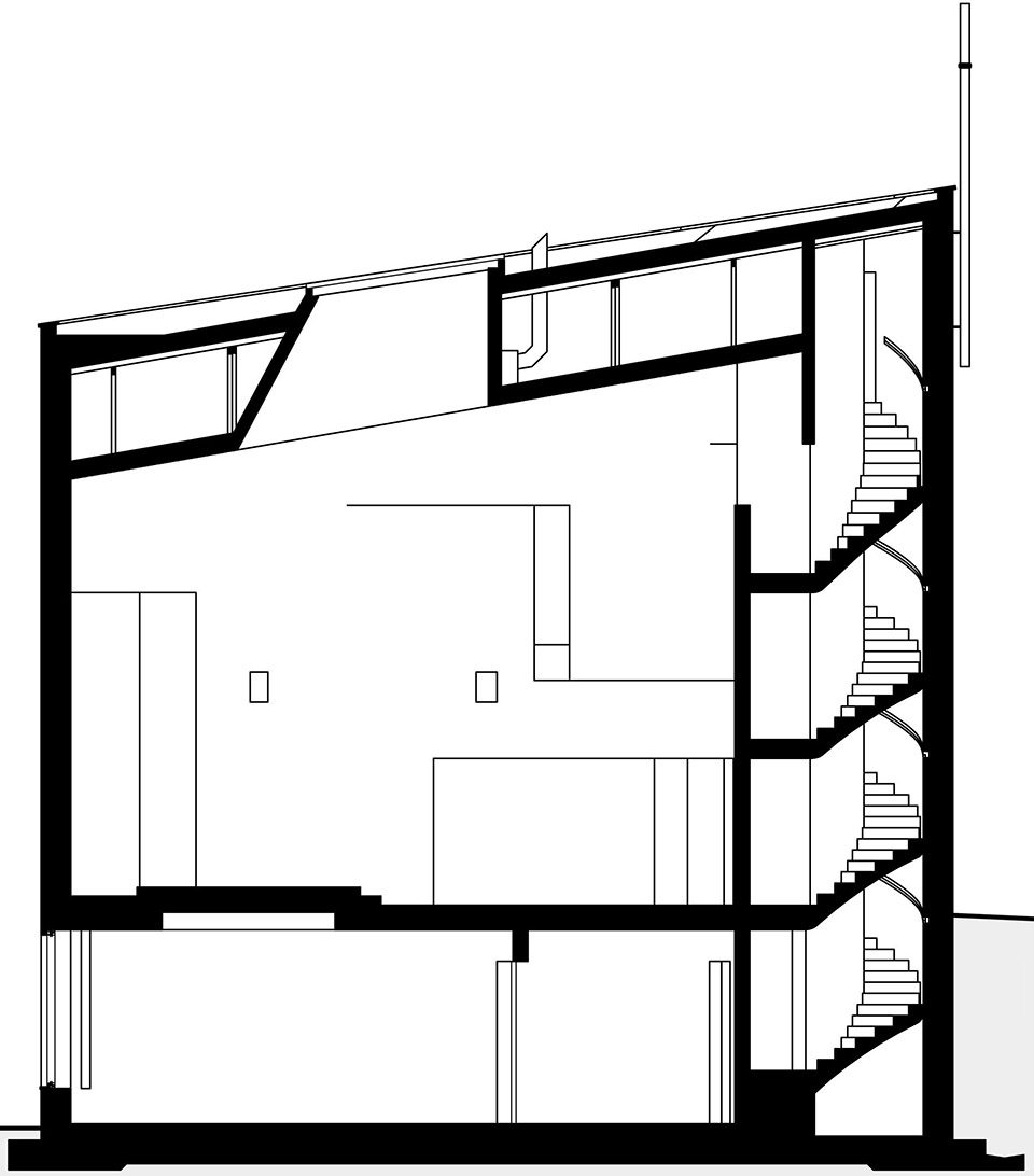 Church of St. Wenceslas z drawing section