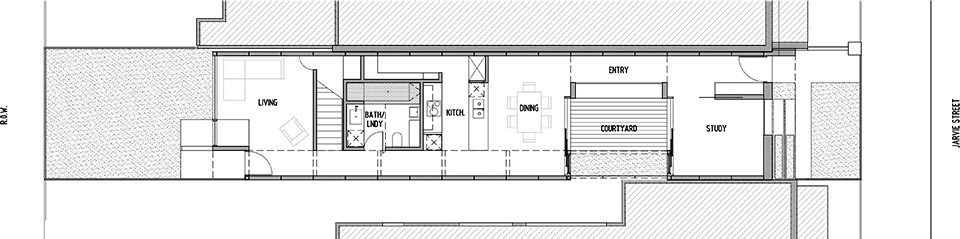 Dark House Ground Floor Plan
