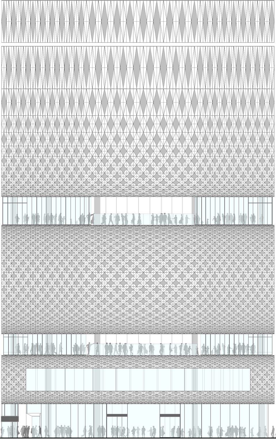 Ginza Place by Klein Dytham architecture drawing 001