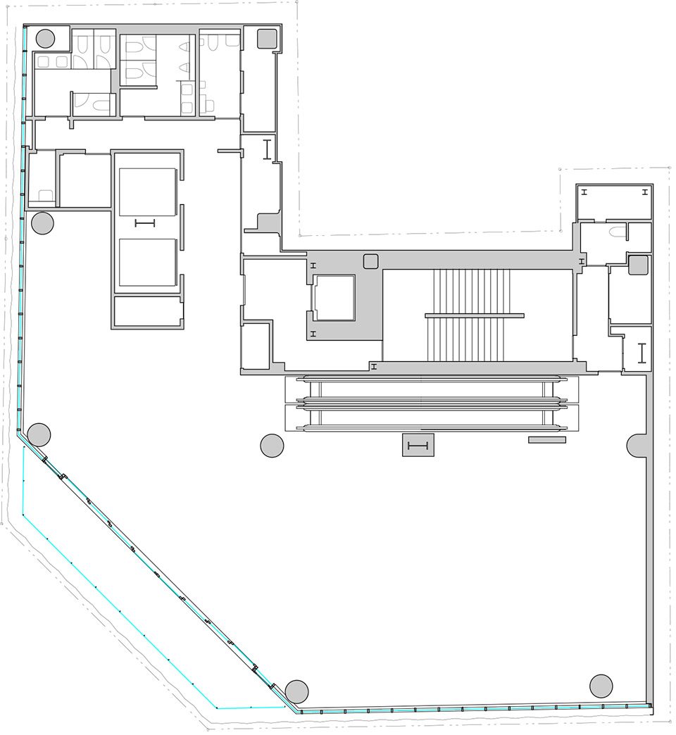 Ginza Place by Klein Dytham architecture drawing 004