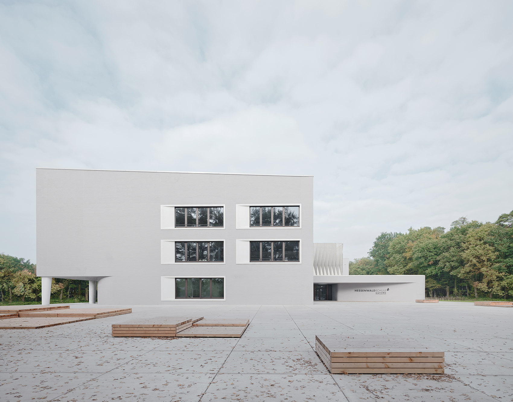 hessenwald 學校,德國weiterstadt市 / wulf architekten