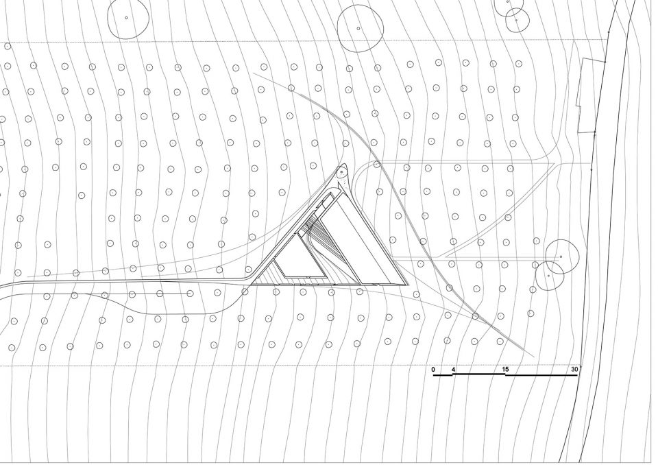 Residence in Megara by tense architecture drawing 006